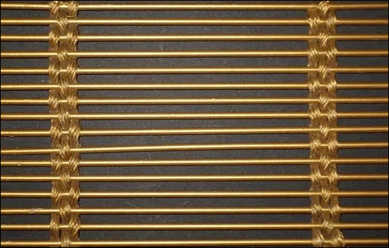 Decorative Brass Wire Mesh Fabric