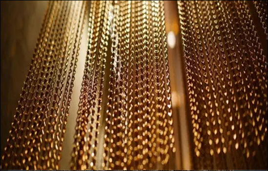 Decorative Brass Wire Mesh Fabric