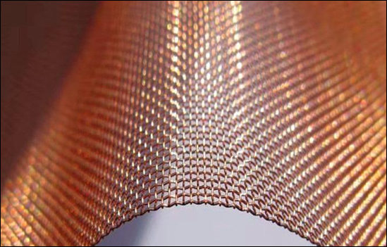 Copper Woven Wire Mesh - By Opening Size: From 0.215 to 0.0603